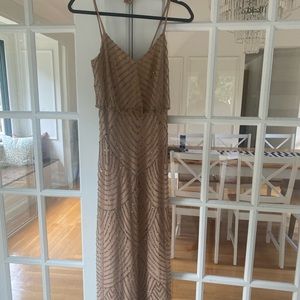 Adrianna Papell Art Deco gown